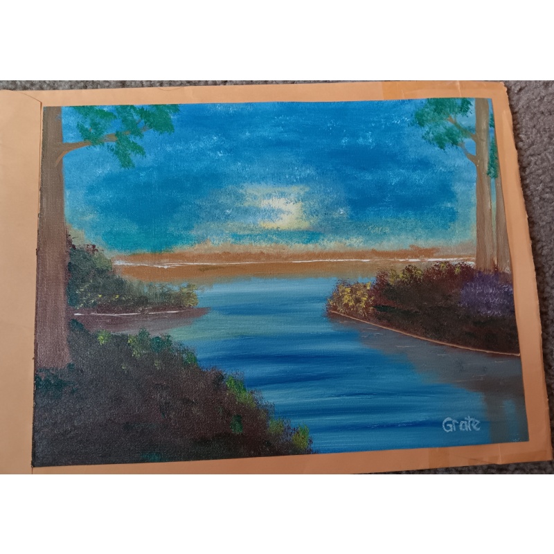 Shawn Grate oil painting