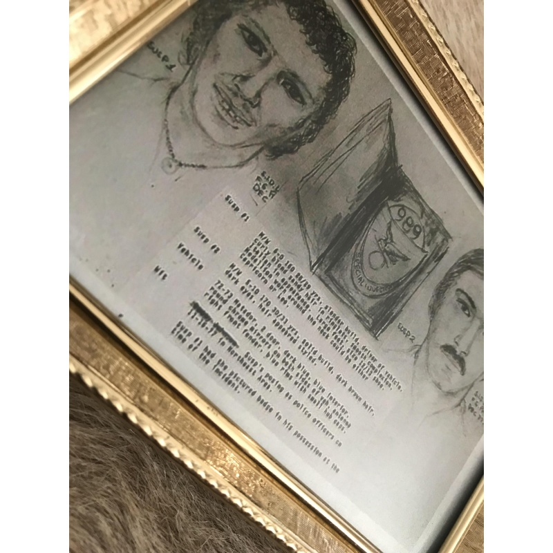 Original Kenneth Bianchi security  badge Obtained from his mother circa 1970’s