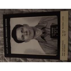 Frank Lee Morris 5 x7 U.S.P Alcatraz prisonner record from early 2000