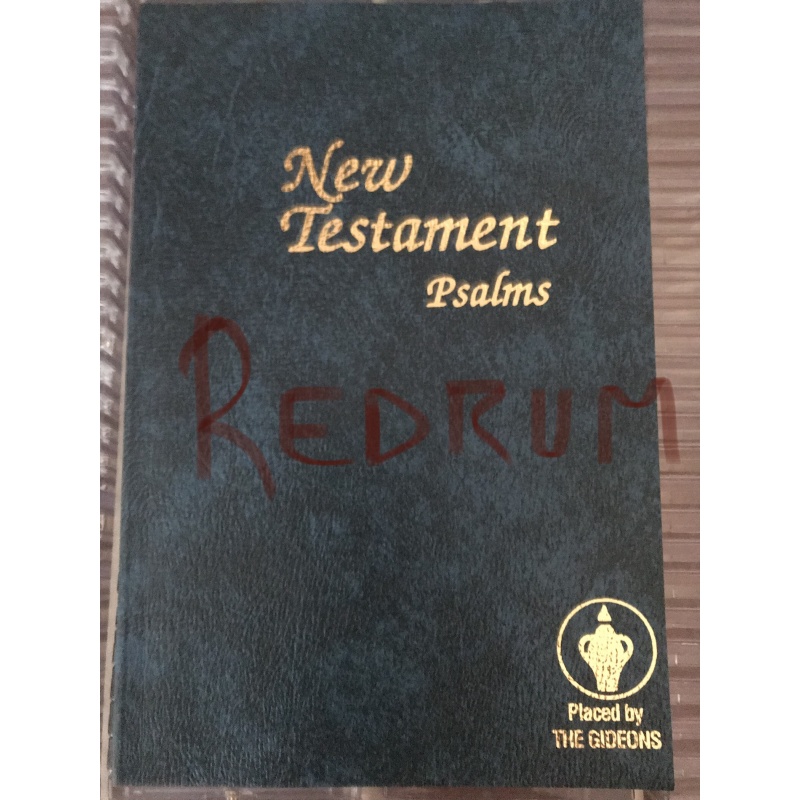 Deceased - Cult leader Roch Thériault personnal owned bible from 2005