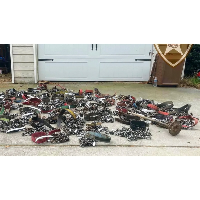 VINCENT LEMARK BURRELL | Georgia Man Who Ran Underground Dogfighting Gets 475 Years Behind Bars After 106 Tortured, Malnourished Pit Bulls Found Tied up in His Backyard | Autographed Letter Signed