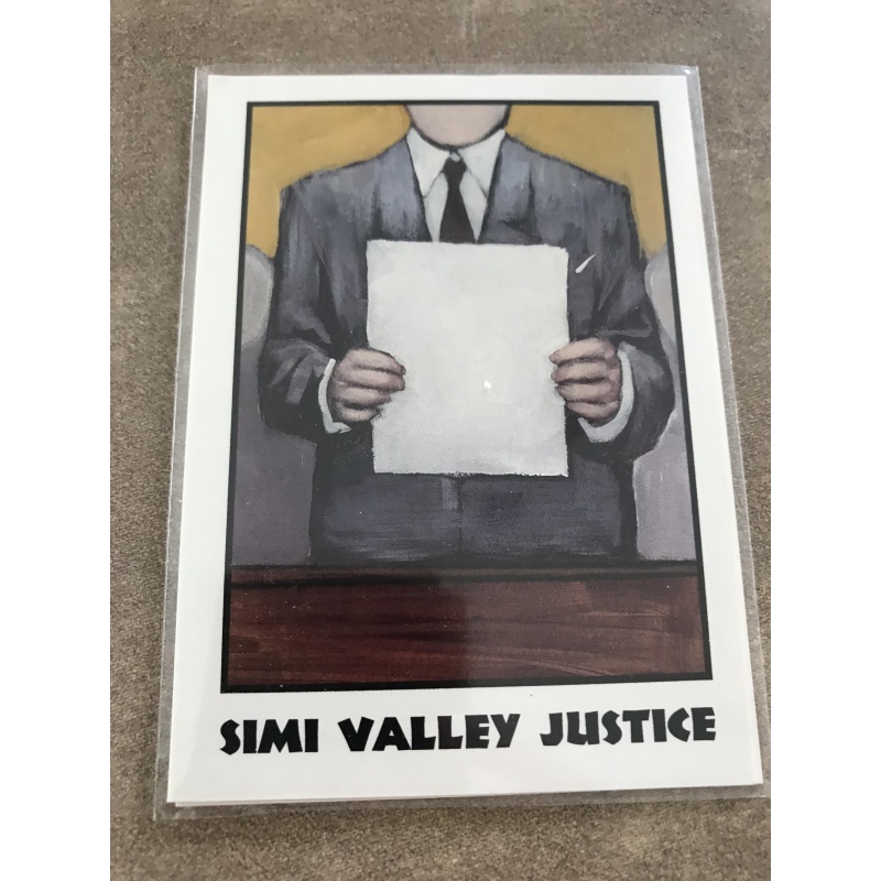 Simi Valley Justice rare chase card True Crime II Eclipse Entreprise 1992