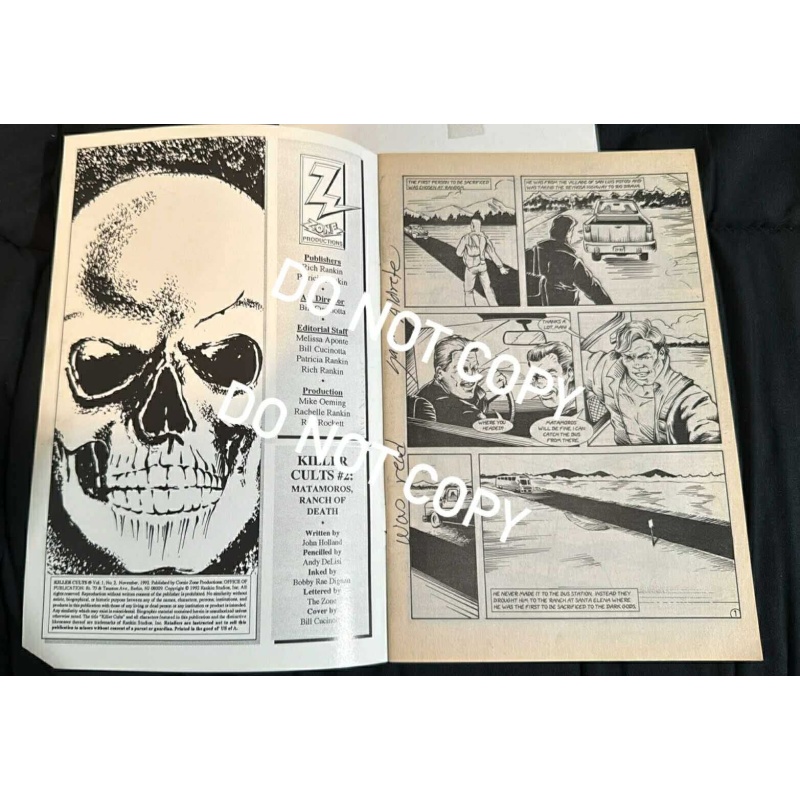 Convicted Mexican serial killer Sara Aldrete signed ‘killer cults’ comic book