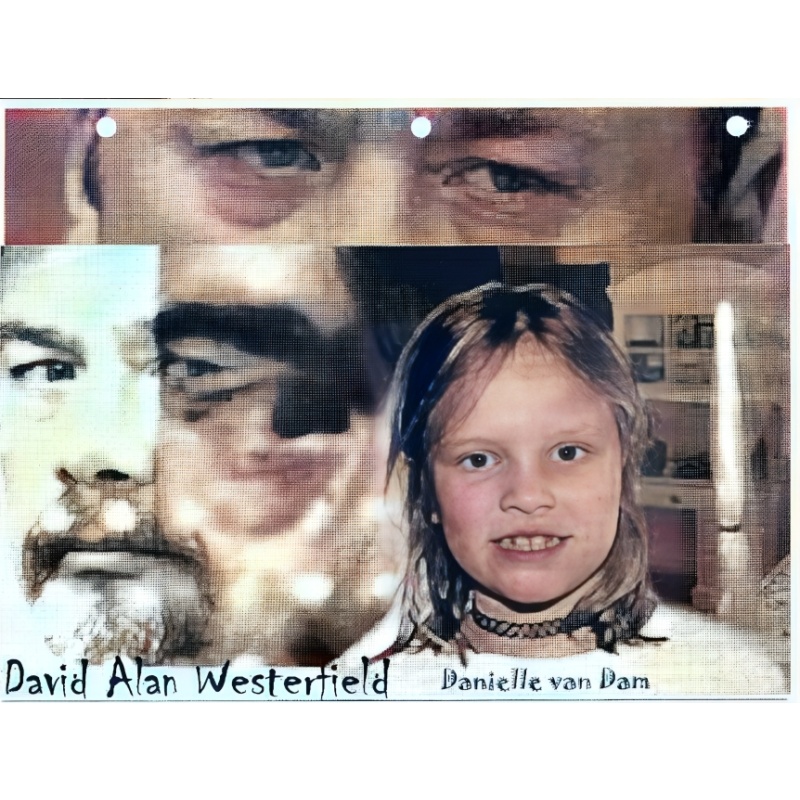 DAVID ALAN WESTERFIELD | Murder of Danielle van Dam | Murder,  Kidnapping, Possession of Child Porn | Sentenced to Death | Lot of 2 UNOPENED Letters from DR SQSP