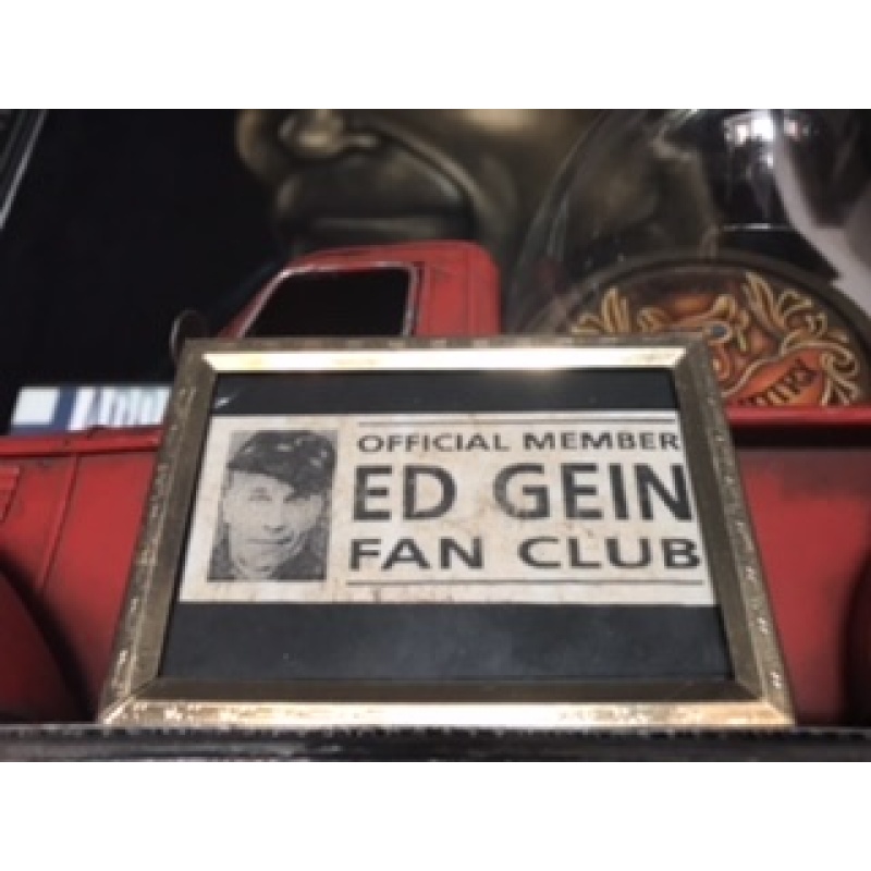 Edward Gein wood farm relic , Plainfield , Wisconsin from 2005