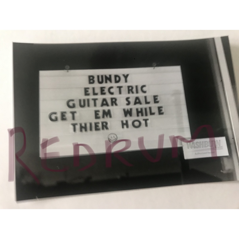 Ted Bundy January 1989  4 x 6 execution related picture no.4