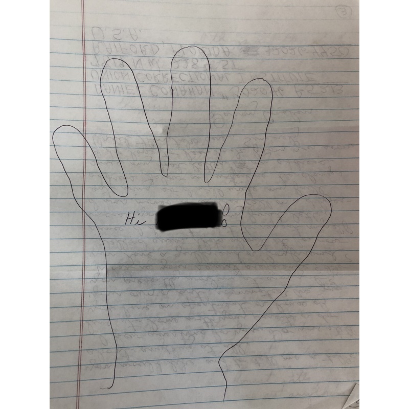 DANIEL CONAHAN HANDWRITTEN LETTER/ENVELOPE/HANDRTRACNG SET