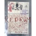 Jack the Ripper letter blood stained 14 cm x 21cm from 1888