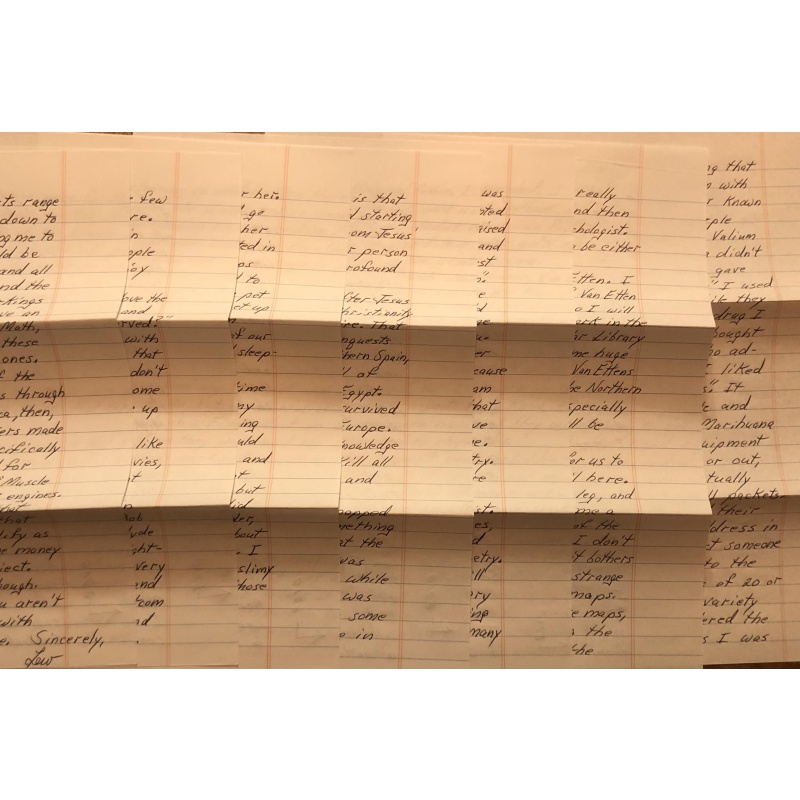 SERIAL KILLER LEWIS LENT LONG HANDWRITTEN LETTER/ENVELOPE SET