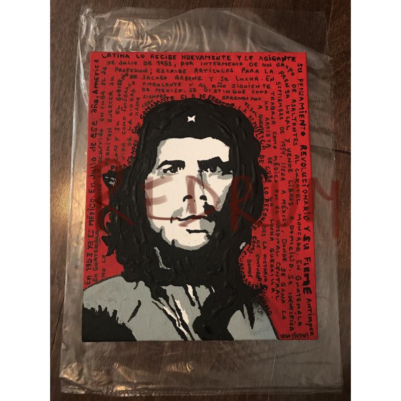 Che Guevara 8 x 10 painting on canvas from 2007