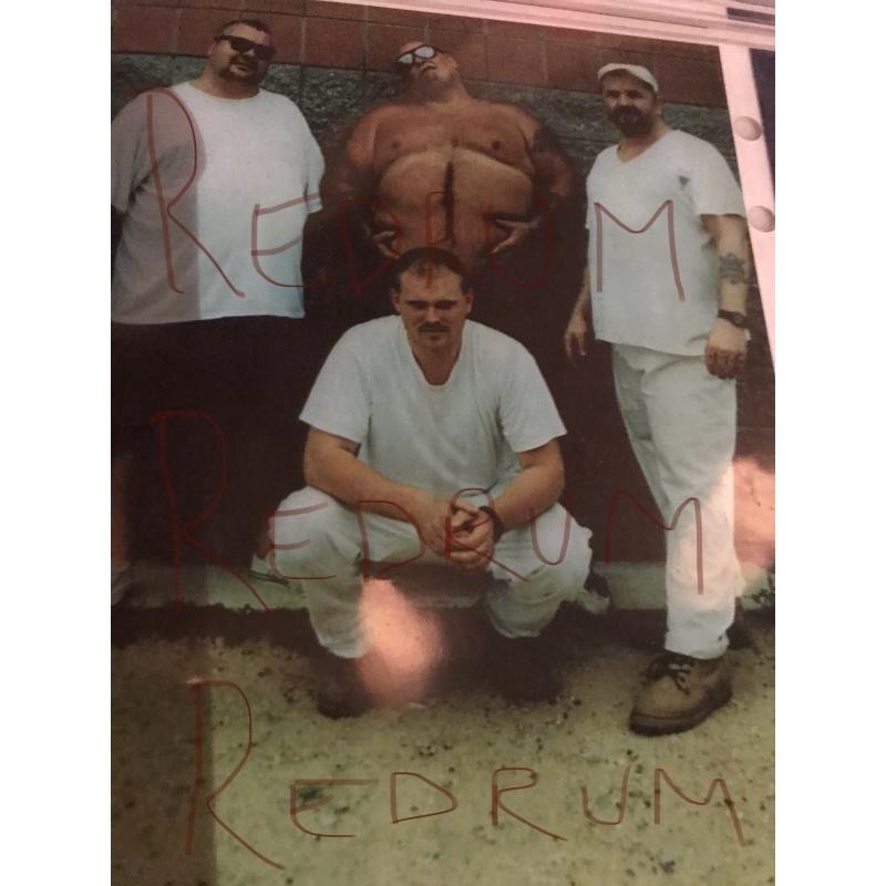 Joe Metheny 4 x 6 prison yard photograph