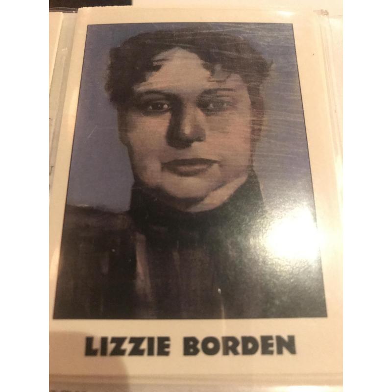 Lizzie Borden eclipse card no.191 from 1992