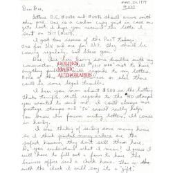 DAVID BERKOWITZ - 2 PAGE SIGNED LETTER