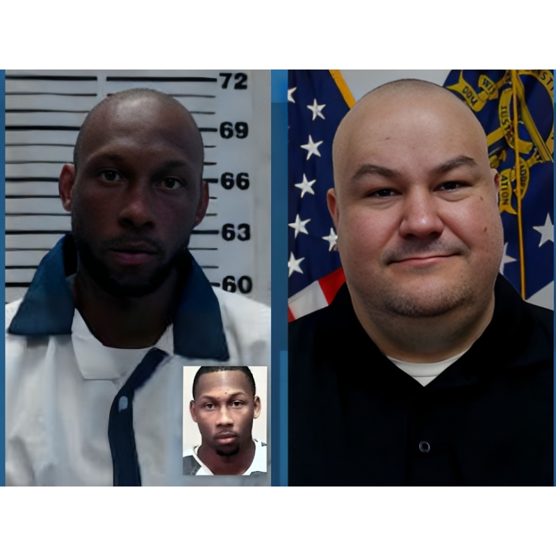 LAYTON KIEV LESTER | 15 at the time of his arrest, was charged with felony murder and armed robbery in 2007 | Killed Correctional Officer at Smith State Prison in 2023 | 2 letters
