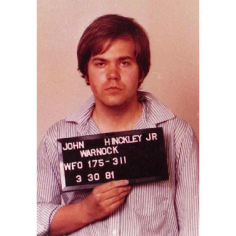 John Hinckley handwritten letter seized by the United States Secret Service used in court against him 1980’s