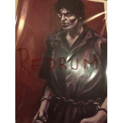 Deceased - Richard Ramirez The Night Stalker collection letter, drawing , police bulletin and more lot of 6
