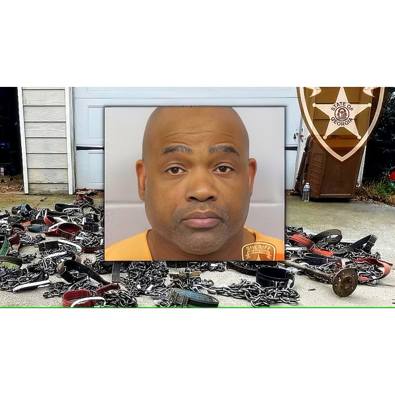 VINCENT LEMARK BURRELL | Georgia Man Who Ran Underground Dogfighting Gets 475 Years Behind Bars After 106 Tortured, Malnourished Pit Bulls Found Tied up in His Backyard | Autographed Letter Signed