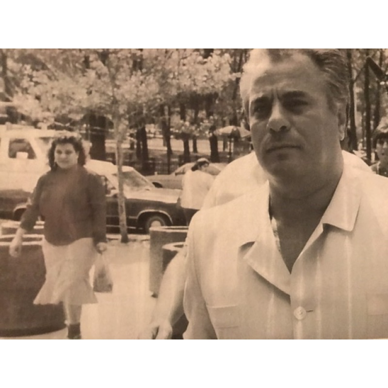 John Gotti 4 x 6 black and white photograph 1980’s