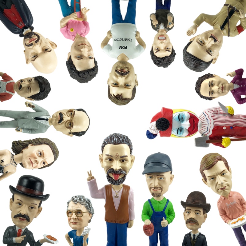 Full set of Psycho Killer BobbleHeads (16)