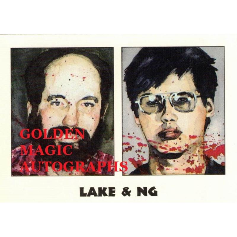 LEONARD LAKE & CHARLES NG SERIES 2 TRUE CRIME TRADING CARD; CARD NO. 60