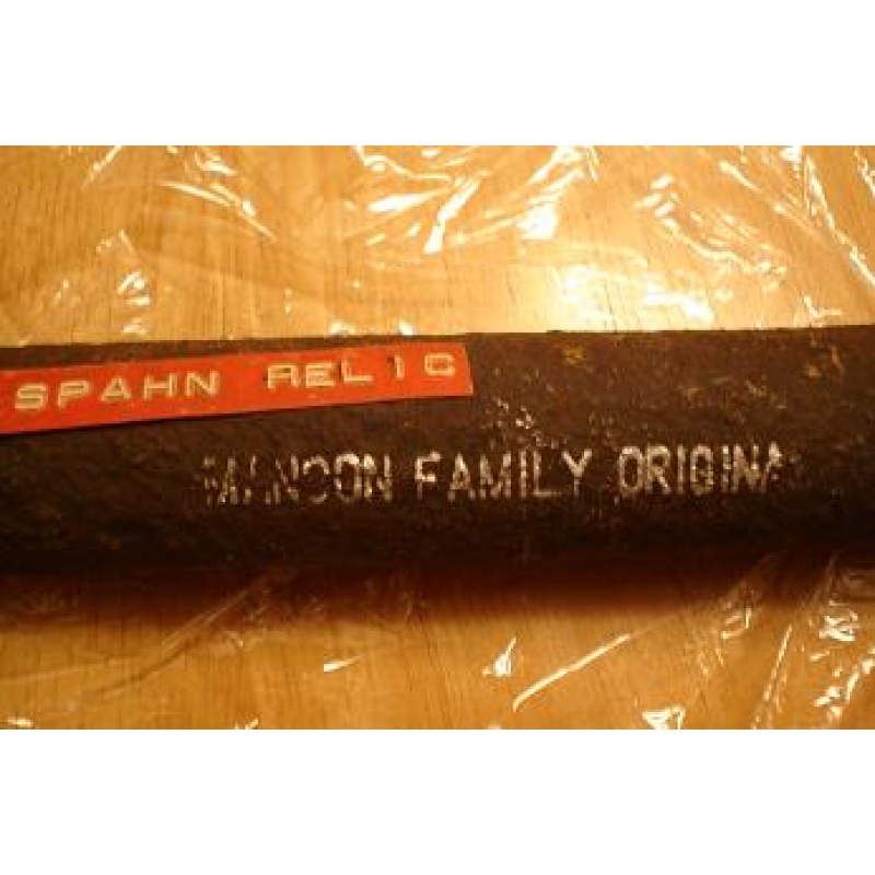 Charles Manson Spahn Ranch piston door artifact that held the door used everyday by the manson family in late 1960's