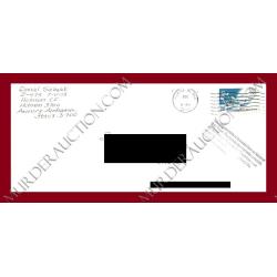 Daniel Siebert letter/envelope 3/21/2006 DECEASED