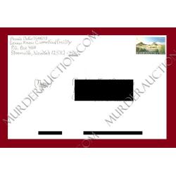 Ronald DeFeo card/envelope 8/14/2012 DECEASED
