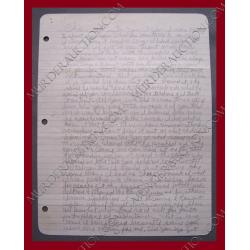 Charles Manson letter/envelope 3/17/1975 DECEASED