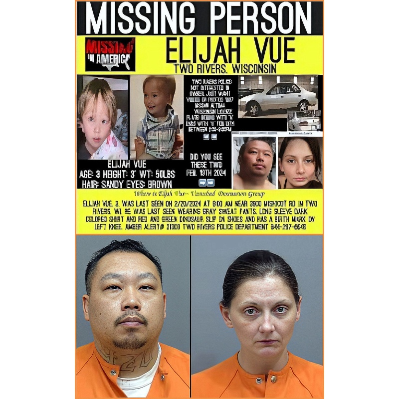 KATRINA BEATRICE BAUR | Mother Who ‘Allowed’ Boyfriend To Kill Her Son Told Him Not To Talk To Cops; Jesse Vang, Katrina Bauer Charged In Death Of Elijah Vue | Autographed Letter, Signed