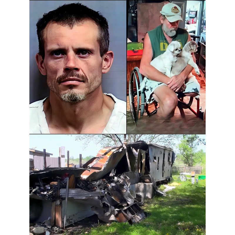 JUSTIN HOSEY | Montana Man Arrested For Killing A 62-Year-Old Amputee, Drugging His Victim Before Dousing Him With Gasoline And Burning Him Alive Inside A Mobile Home For Allegedly Making A Comment About A 13-Year-Old Girl | ALS
