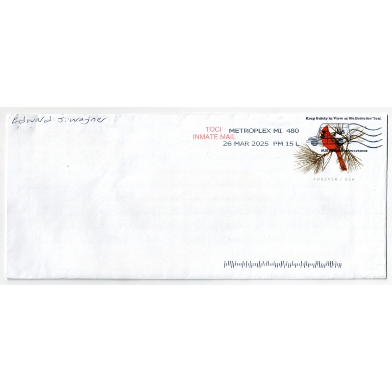 EDWARD JACOB WAGNER | Pike County (OH) Massacre: Multiple Shooters Target Rhoden Family, Leaving Eight Dead | Autographed Letter Signed