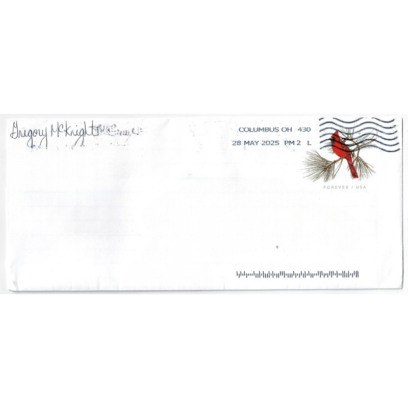GREGORY B. MCKNIGHT | Death Row | Serial Killer Murdered Three People in Ohio, Burying the Bodies of Two on His Property in Chillicothe Afterwards | Autographed Letter Signed