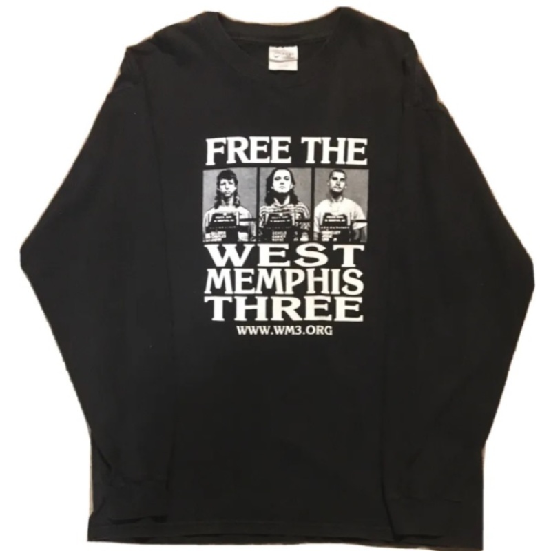 Vintage Free The West Memphis Three Long Sleeve Shirt