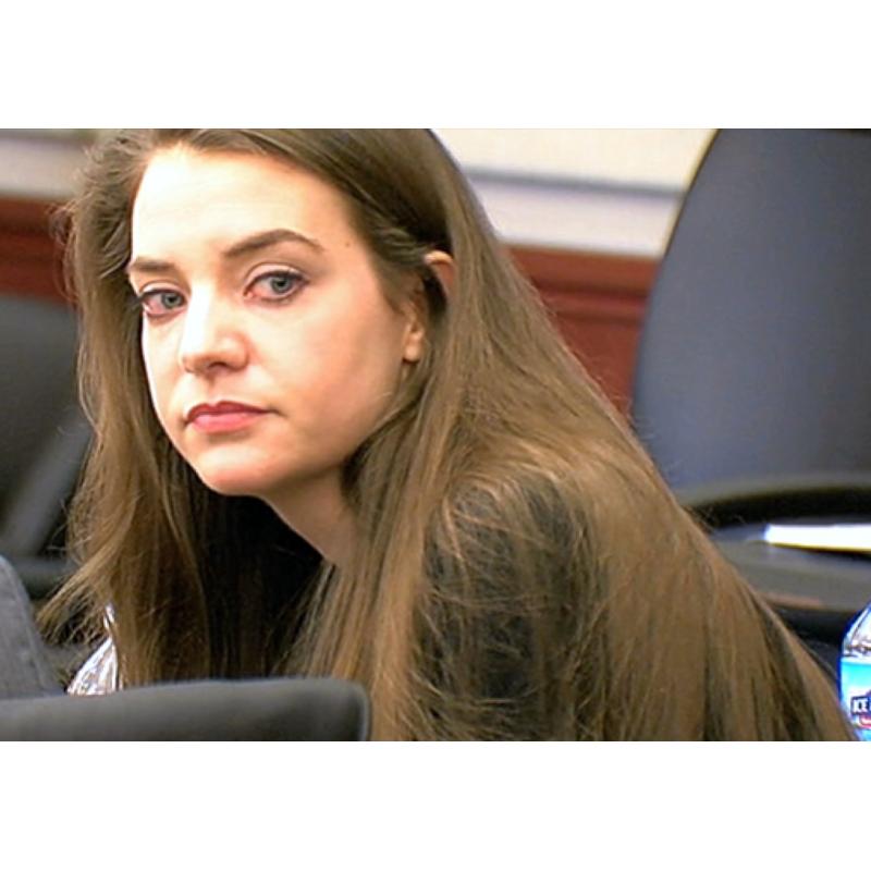 SHAYNA MICHELLE HUBERS || Jilted ex, who 'cackled' as she shot dead her lawyer boyfriend with six shots after he ditched her for a date with Miss Ohio, is sentenced to life in prison | ALS