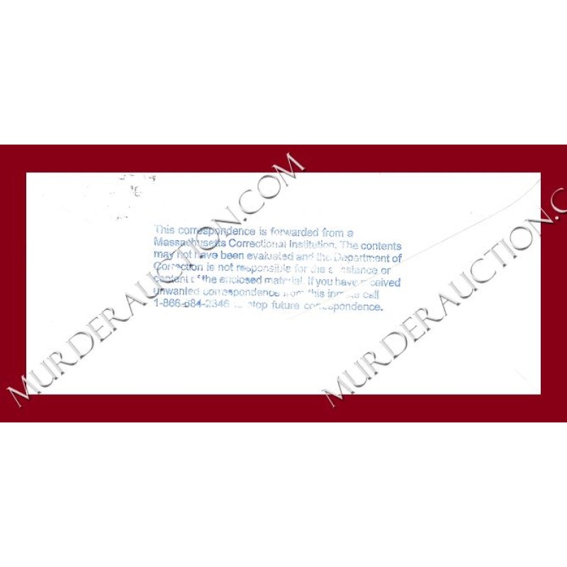 Alfred Gaynor letter/envelope 12/15/2006