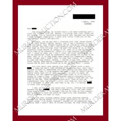 Andrew Kokoraleis letter/envelope 4/7/1998 DECEASED