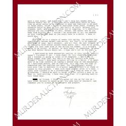 Andrew Kokoraleis letter/envelope 4/7/1998 DECEASED