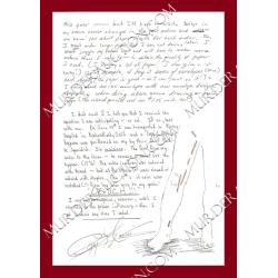 Roy Norris letter/envelope 7/27/2004 DECEASED