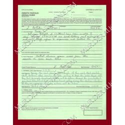 Lawrence Bittaker 602 Inmate/Parolee Appeal Form 1/12/1991 DECEASED