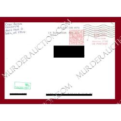 Cesar Barone letter/envelope 6/9/2006 DECEASED