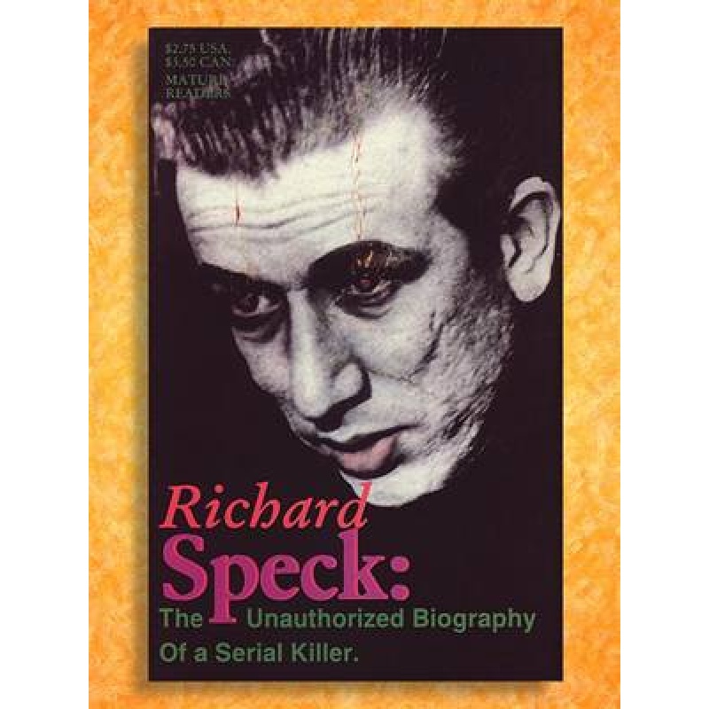 Richard Speck unothorized biography comic book from Boneyard Press 1993