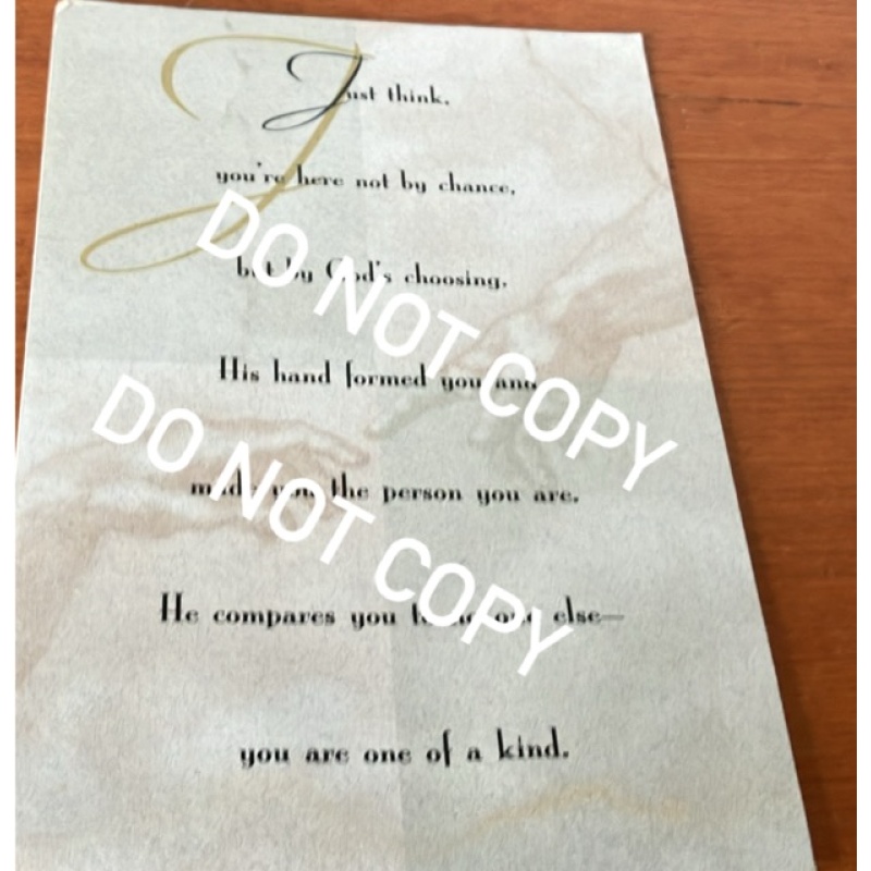 Executed convicted serial killer Jack Trawick handwritten card, signed J