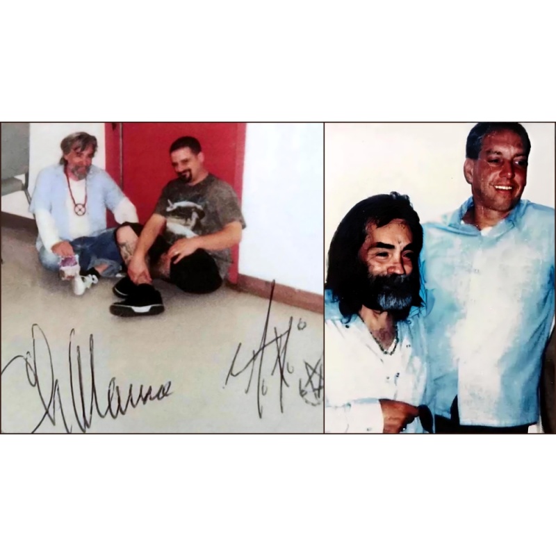 Kenneth R. Calihan | Friend of Charles Manson | Handwritten Autographed Letter Signed + Enclosure | UNOPENED letter from Corcoran