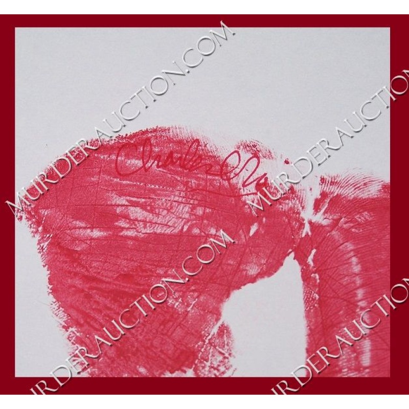 CHARLES NG Attrition handprints/painting 9"×12"
