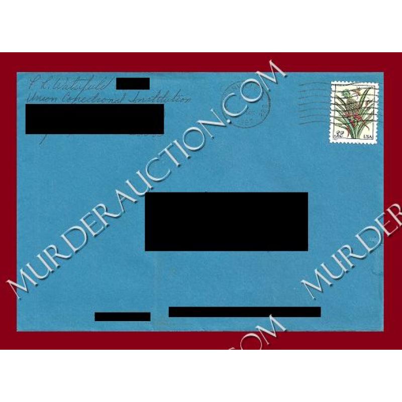 Frederick Waterfield card/envelope 12/8/1997