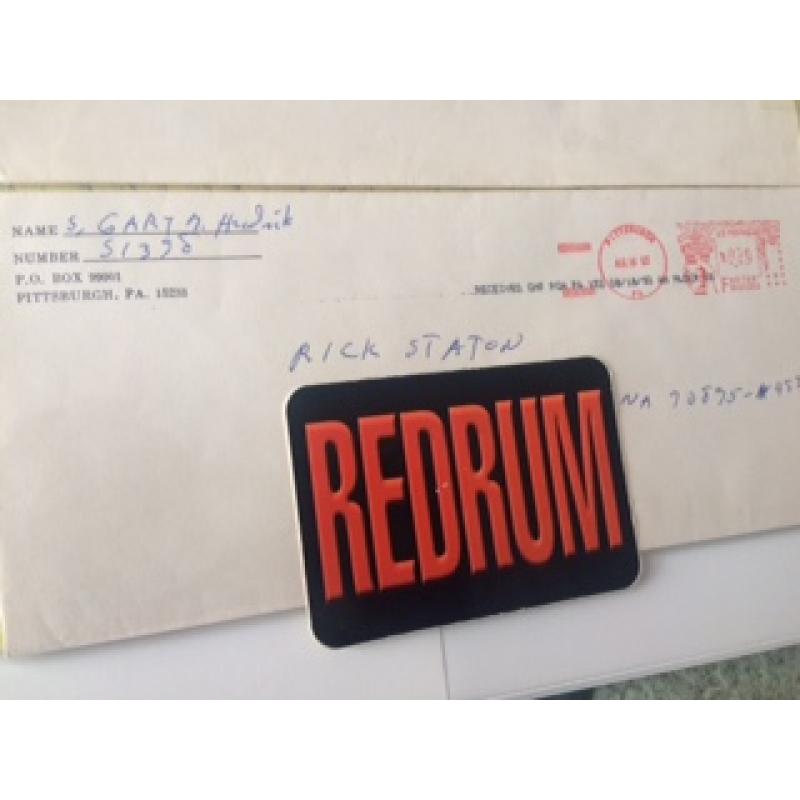 Gary M. Heidnik original prison envelope signed from 1993