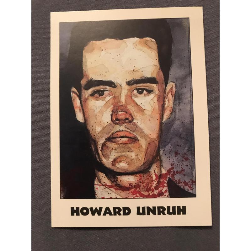 Howard Unruh True Crime card éclipse série II no. 104 from 1992