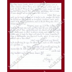 Jessie James Cowans letter/envelope 4/14/2006 DECEASED