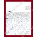 Milton Jones letter/envelope 4/25/2006