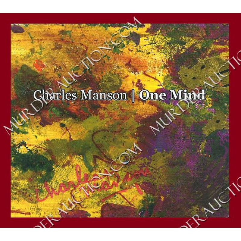 Charles Manson One Mind CD (reissue)